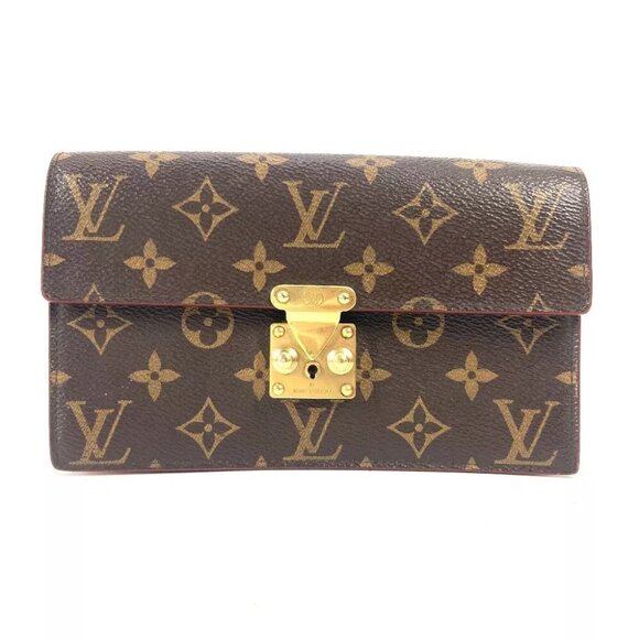LOUIS VUITTON Monogram SLock-Belt Pouch GM - Picture 1 of 16